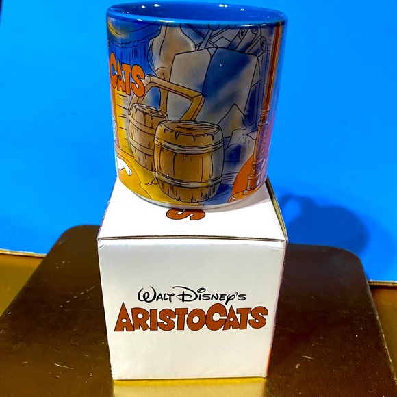 WALT DISNEY’S ARISTOCATS VTG 90’s NWT DISNEY STORE EXCLUSIVE CERAMIC MUG JAPAN - Picture 10 of 14